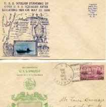 Envelopes for submarine launchings, etc. PNSY.